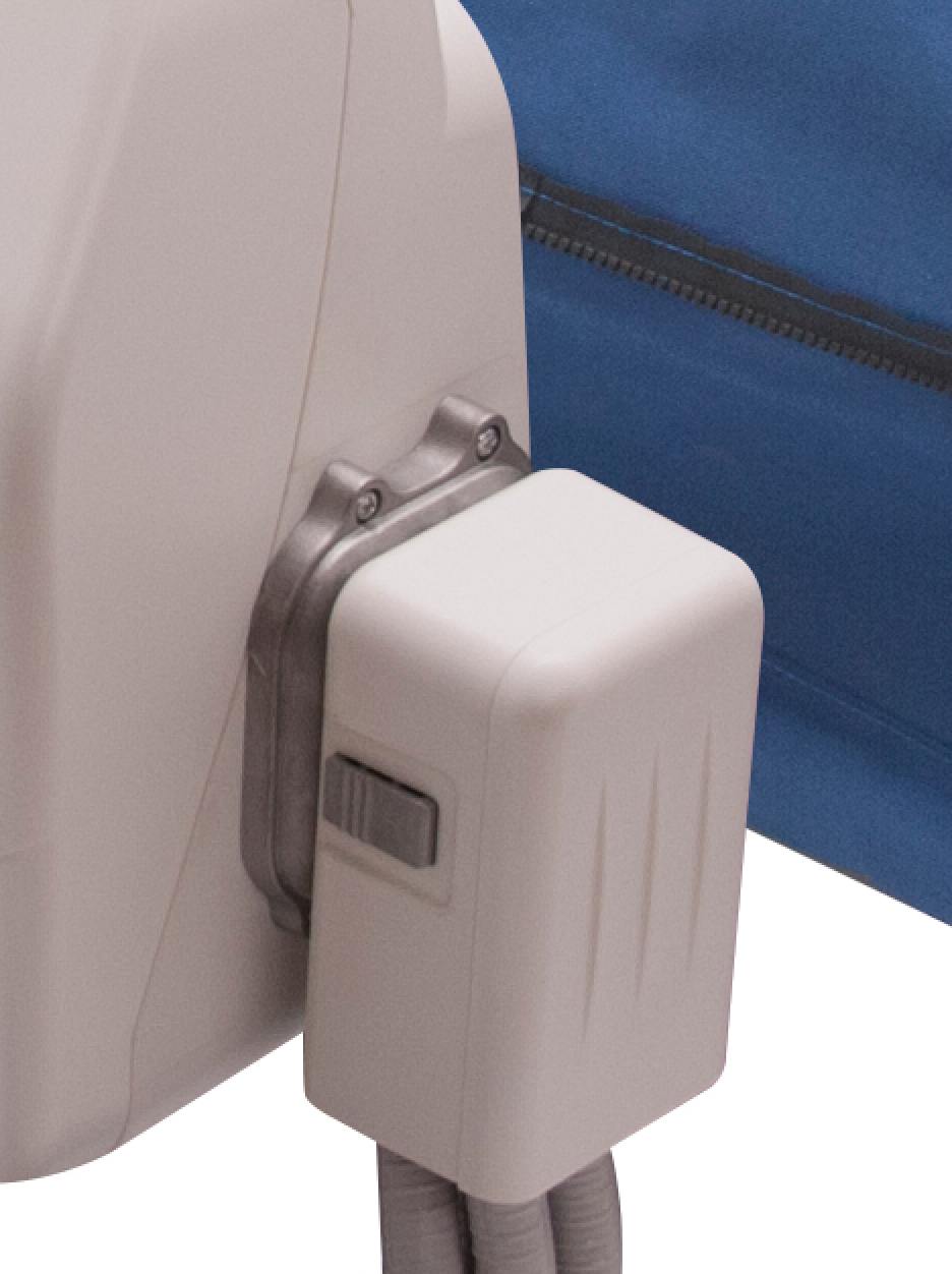 Digital control unit for Apollo Aura Turning system with lateral rotation and low air loss settings