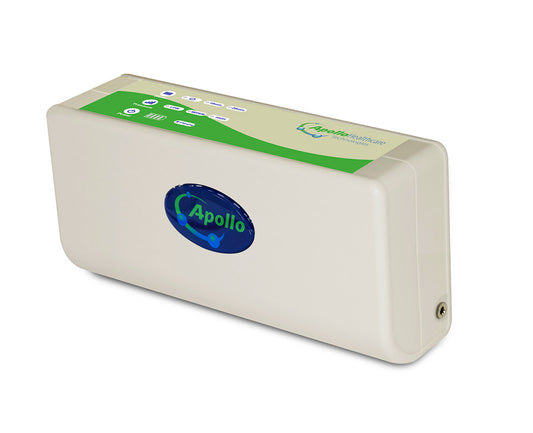 Rear view of digital pump controls and settings