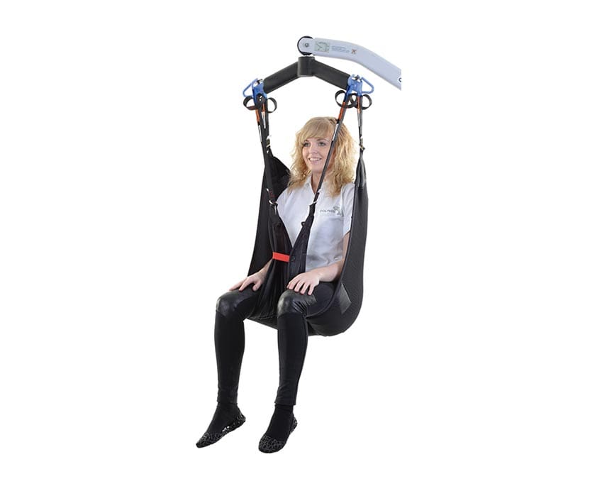 Oxford Ultrafine Straight Leg Sling breathable hoist sling in use