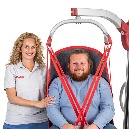 Molift Partner 255 with support arms variant in rehabilitation setting