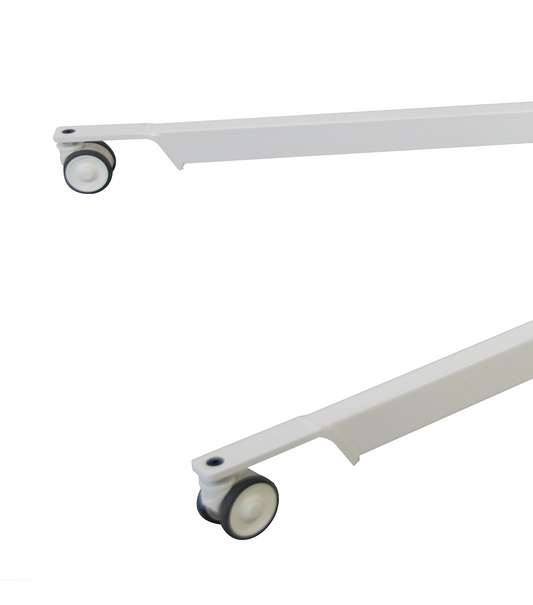 Integrity Marlin 180E Mobile Hoist base and castors close-up