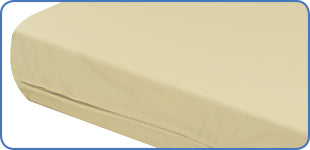 Close-up of the vapour‑permeable PU cover and slim profile