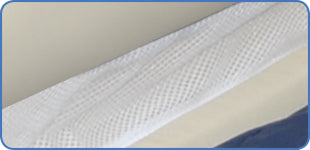 Side view illustrating bumper dimensions and profile