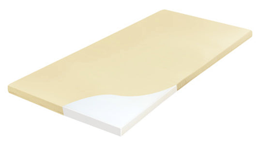 Apollo Underlay support mattress beneath an overlay, showing low profile
