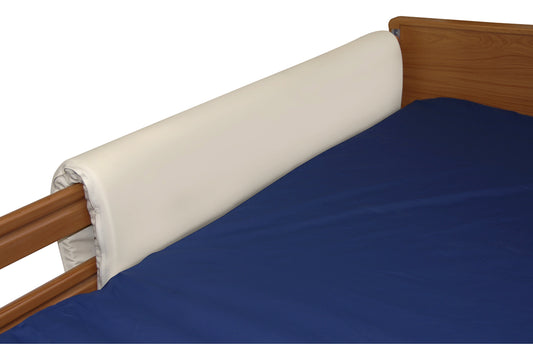 Apollo Bed Rail Bumper attached between mattress and cot rail