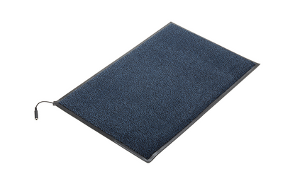 Deluxe Alertamat wired carpet fall prevention mat front view Blue
