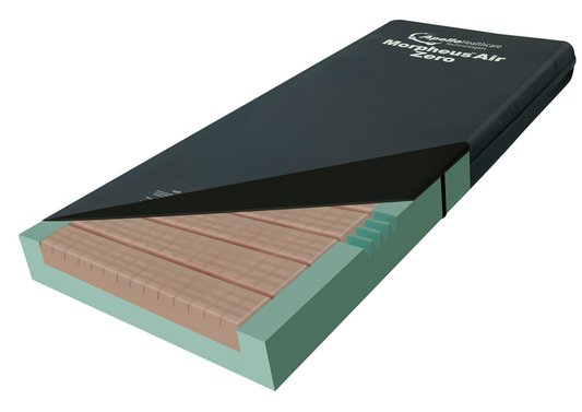 Apollo Morpheus Air Zero™ mattress surface showing zoned cell design