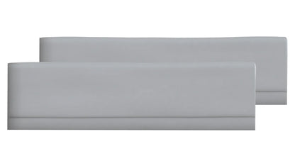 Folding side rail bumpers