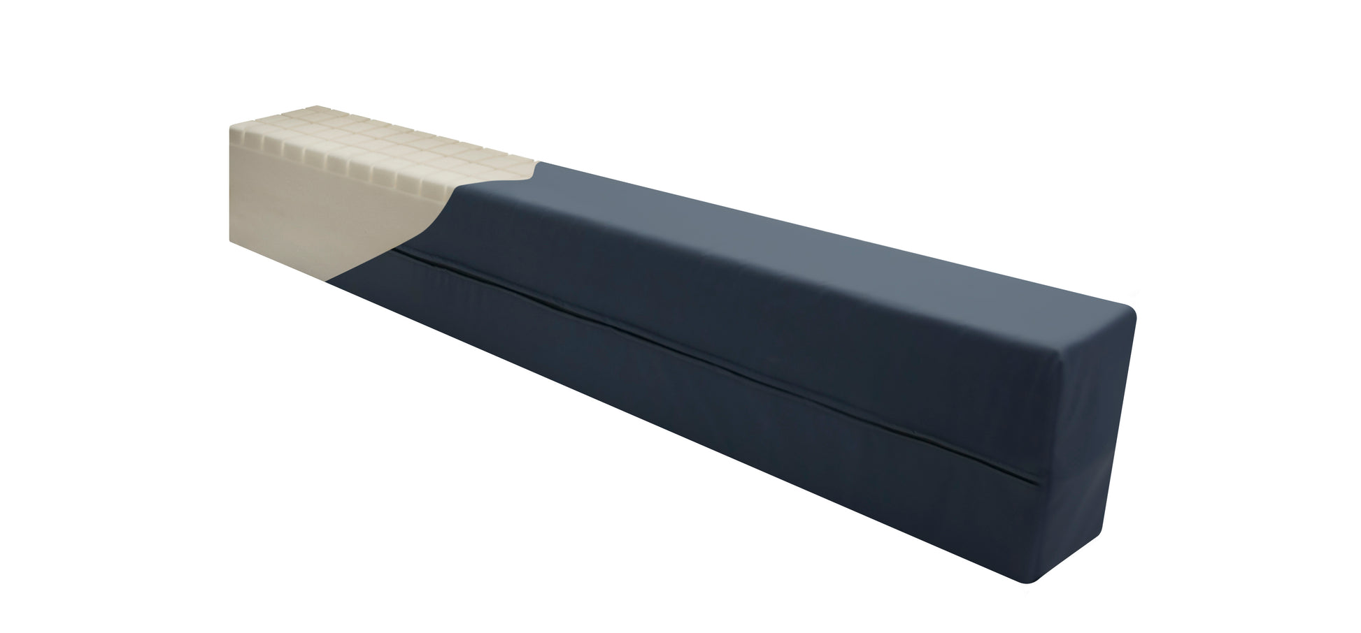 Side view showing dimensions and profile of extension infill