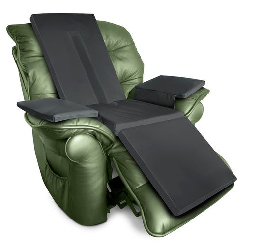 Apollo Morpheus Recline Cushion System full setup on recliner