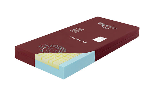 Apollo Memo‑Form Plus surface displaying castellated visco-elastic foam