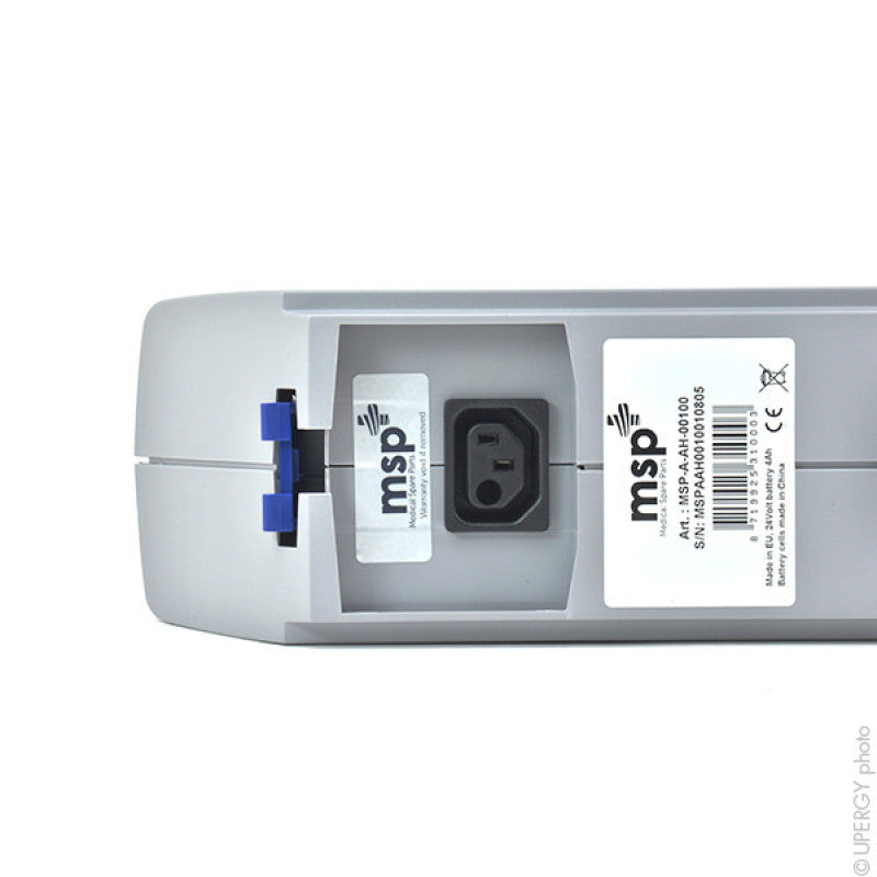 Arjo NDA0100 Rechargeable Medical Battery 24V 4Ah – connector detail