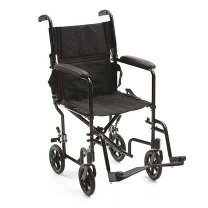 ATC19 Aluminium Travel Chair front view care home setting