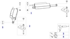 Actuator LA12 Jack, Pair – Invacare ISA 160