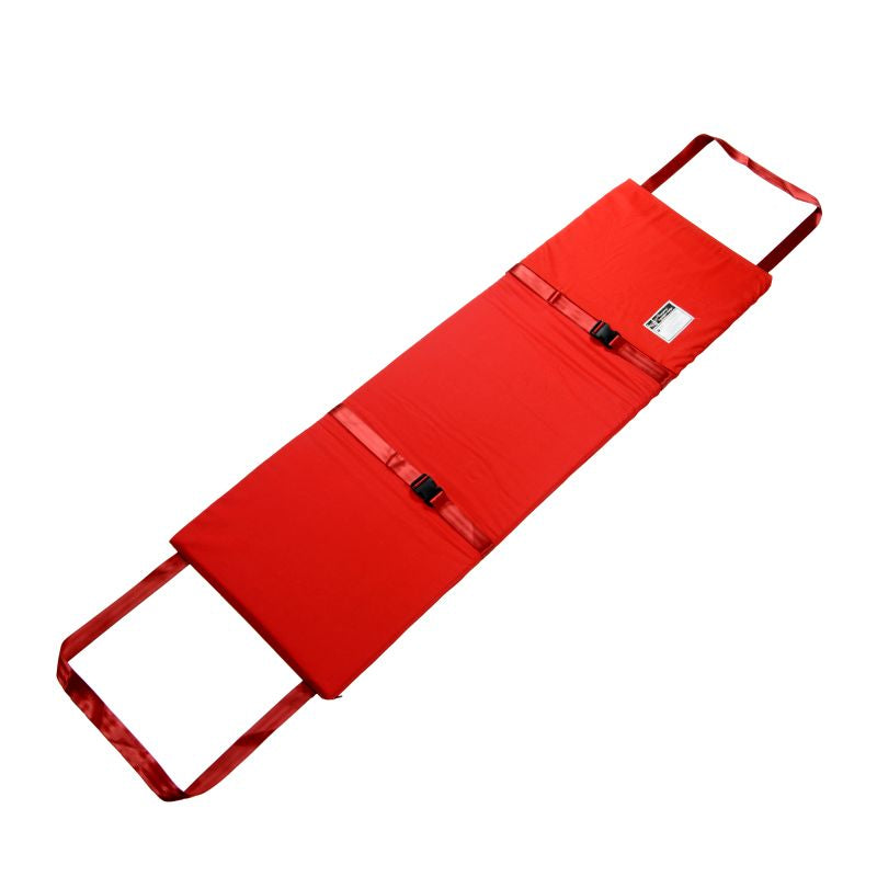 Red alerta evacuation sledge.