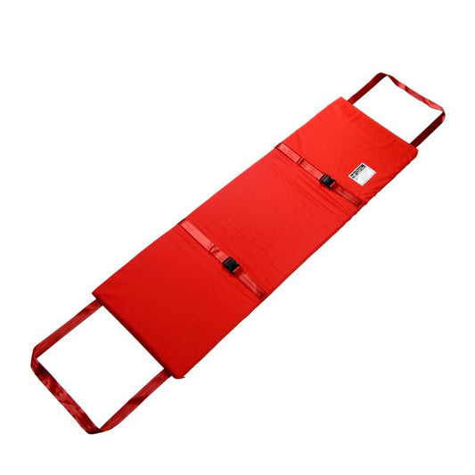 Red alerta evacuation sledge.