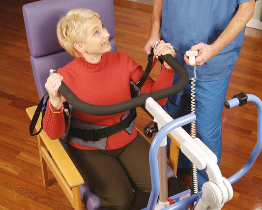Oxford Ascend Professional stand-assist patient lift front view