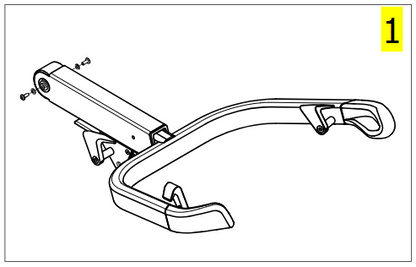 Boom and Lifting Arm Assembly – Invacare ISA 160