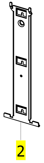 Bracket for CBJ1, CBJ2 or CBJ-Home Control Units – Invacare ISA 160