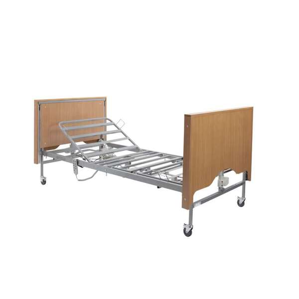 Casa Elite Care Home Bed in Beech without Side Rails CASA/C/STD/BECH