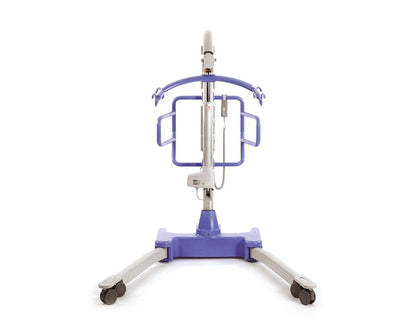 Oxford Calibre mobile hoist showing powered adjustable legs