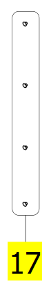 Mast End Caps – Invacare Birdie Evo (Qty. 4)