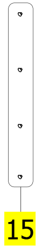 Mast End Caps – Invacare Birdie Evo Compact (Qty. 4)
