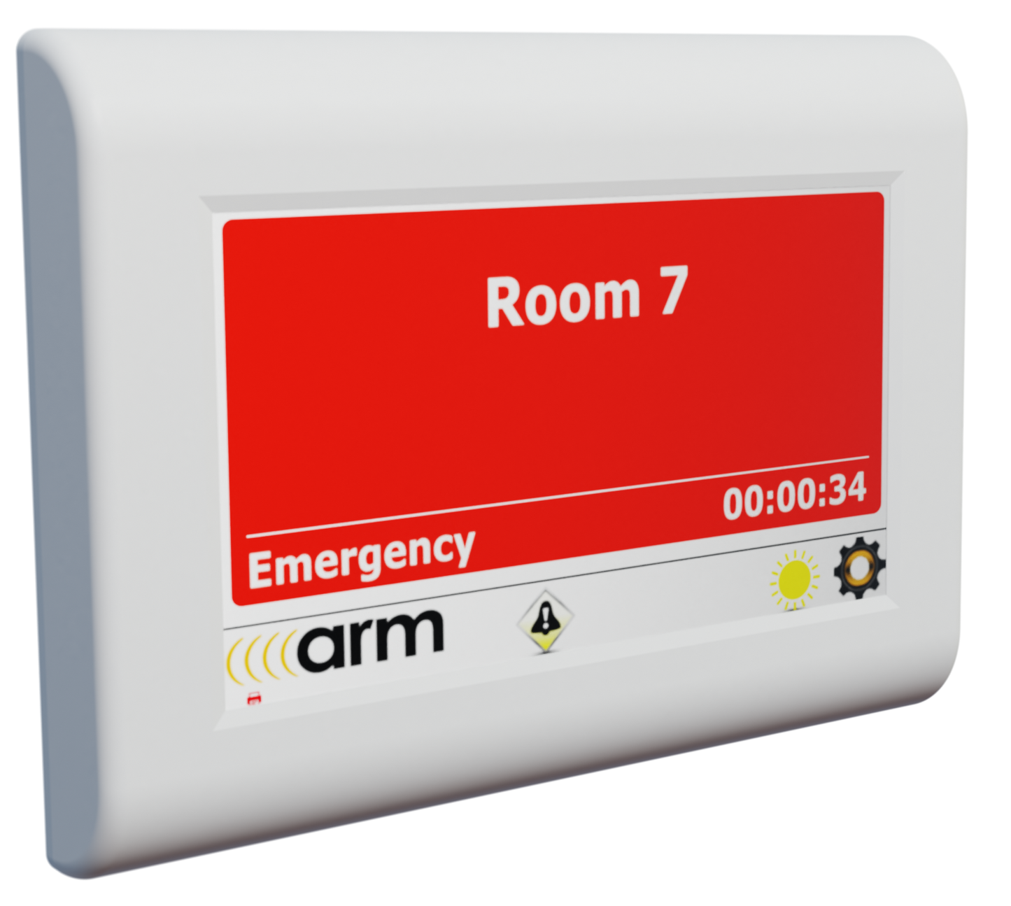 ARM emergency display panel