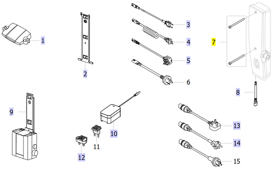 Electrical Options and Hardware Linak, ISA 160