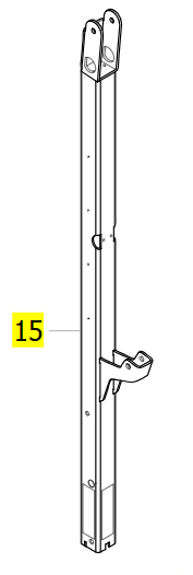 Fixed Mast – Invacare Birdie Evo / Plus / XPlus