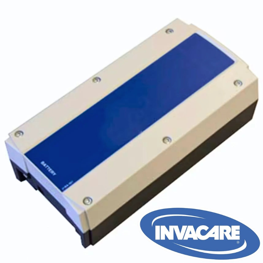 Linak Hoist Battery Pack. Featuring the Invacare logo. Compatible with Oxford Hoist range, Invacare Birdie Hoist Range and more.