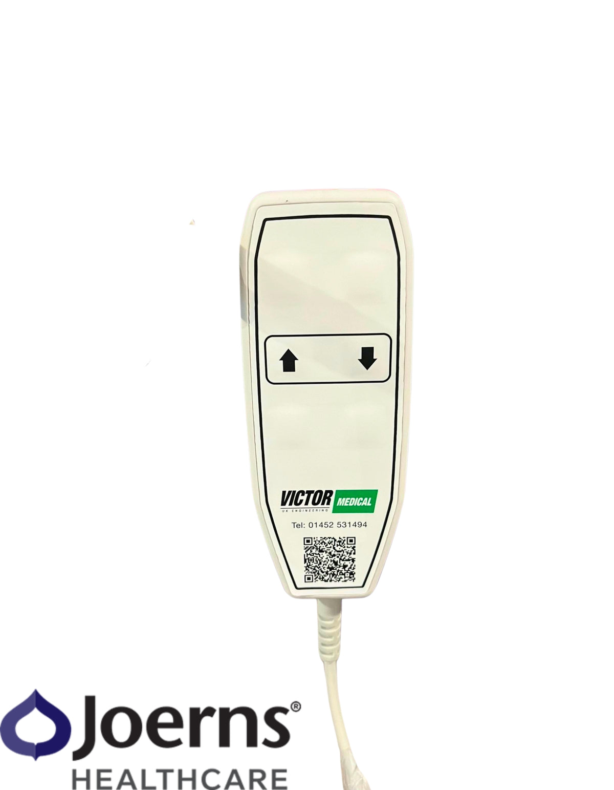 Replacement 2-Button Hoist Handset for Joerns Oxford Mobile Hoists & Stand Aids.