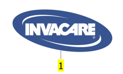 Invacare Logo Label – Invacare Birdie Evo