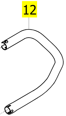 Left Push Bar – Invacare Birdie Evo Compact
