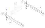 Leg Assembly for the Birdie EVO Compact