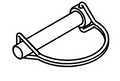 Locking pin Ø10x50 Birdie EVO/COMPACT/PLUS