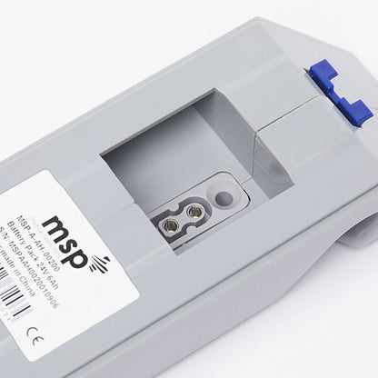 MSP-A-AH-00200 Rechargeable Medical Battery 24V 6Ah – side view