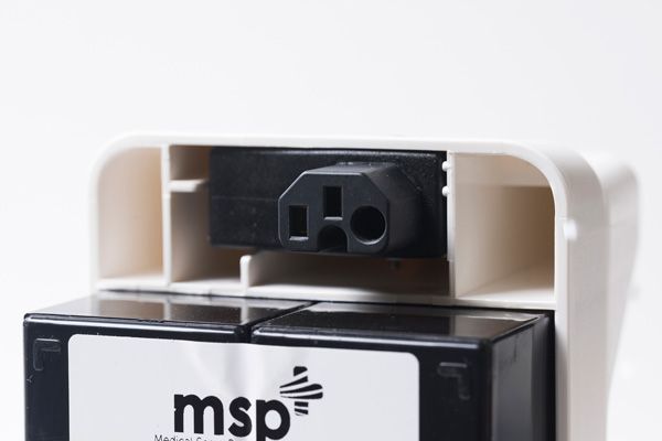MSP-A-AH-00400 Rechargeable Medical Battery 24V 4Ah – label detail
