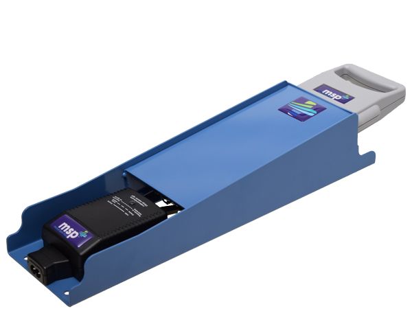 MSP Wall Mounted Charger NiMH 24V 400mA - showing battery connected