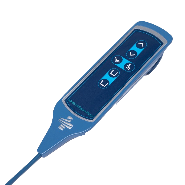 MSP Handcontrol 6-Button High/Low + Legspread + Tilting – HMX821 - front view