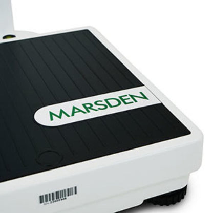 Marsden product with a black top and white base on a white background