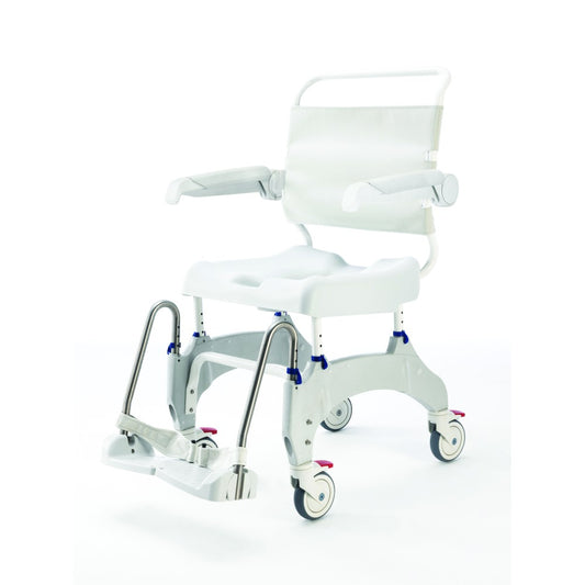 Invacare Aquatec Ocean Ergo XL Shower Commode with ergonomic seat