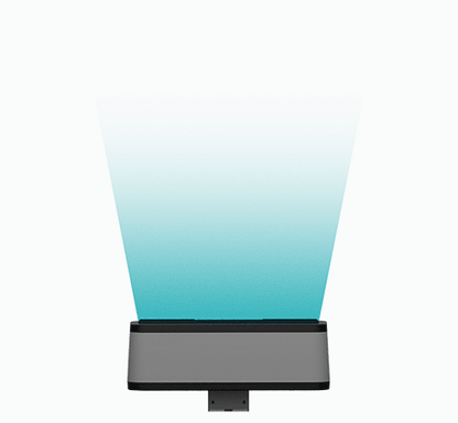 A gif showing the ODEO upperviolet light display.