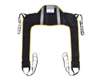 Oxford Toileting Plus Sling patient hoist sling front view