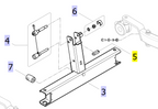 Padded insert plastic RAL7016 full diagram