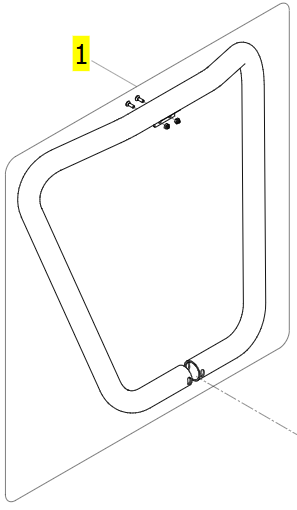 Push Bar – Invacare ISA 160