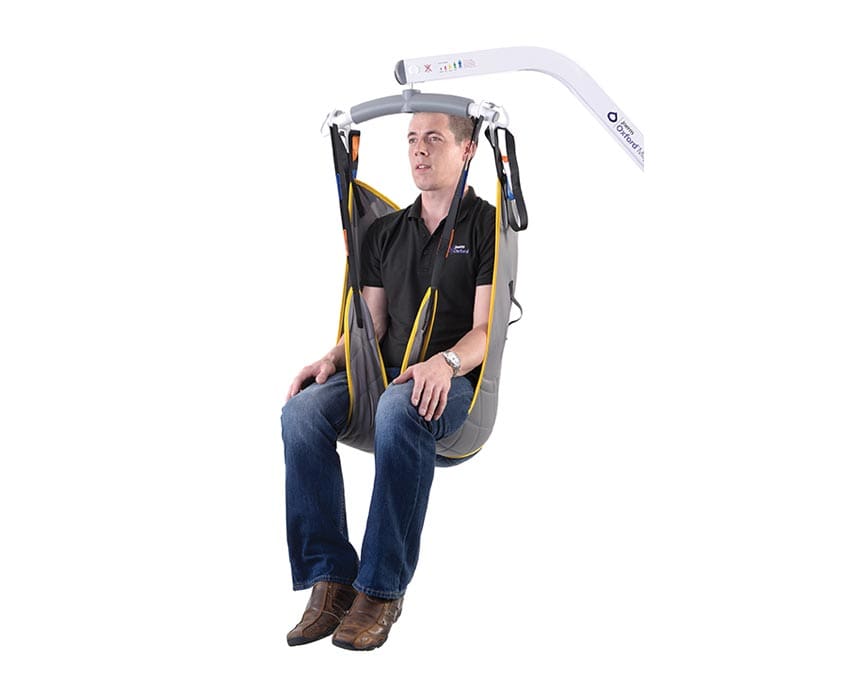 Oxford Quickfit Medium Sling in use with an Oxford Major 200 Hoist