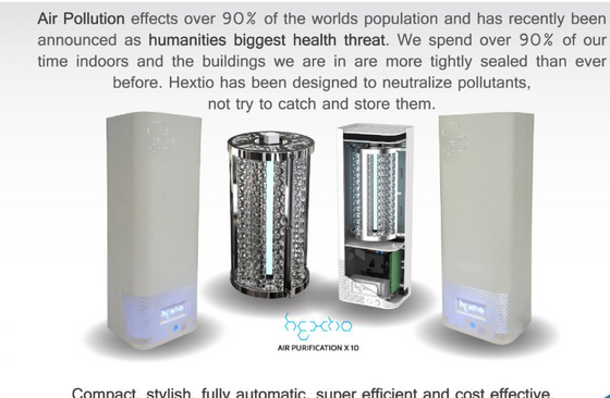 Radic 8 - Hextio Consumable Spares Bundle showing interior and exterior of the machine.