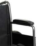 Silver Sport Wheelchair Arm View