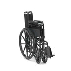 Silver Sport Wheelchair Folded